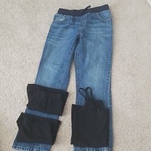 Girls 10/12 jeans and undergarments